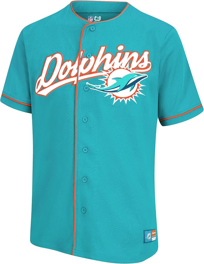 Miami dolphins baseball jersey online