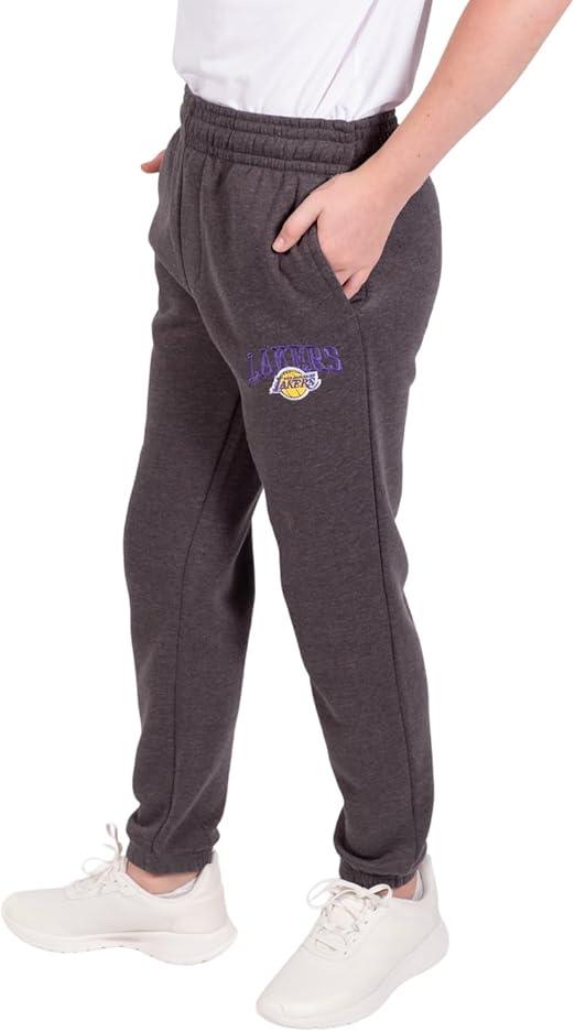 Ultra Game NBA Official Youth Super Soft Jogger Sweatpants, Los