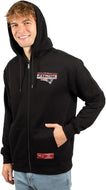 Ultra Game NFL New England Patriots Mens Standard Sherpa Full Zip Cozy Fleece Hoodie Sweatshirt Jacket|New England Patriots
