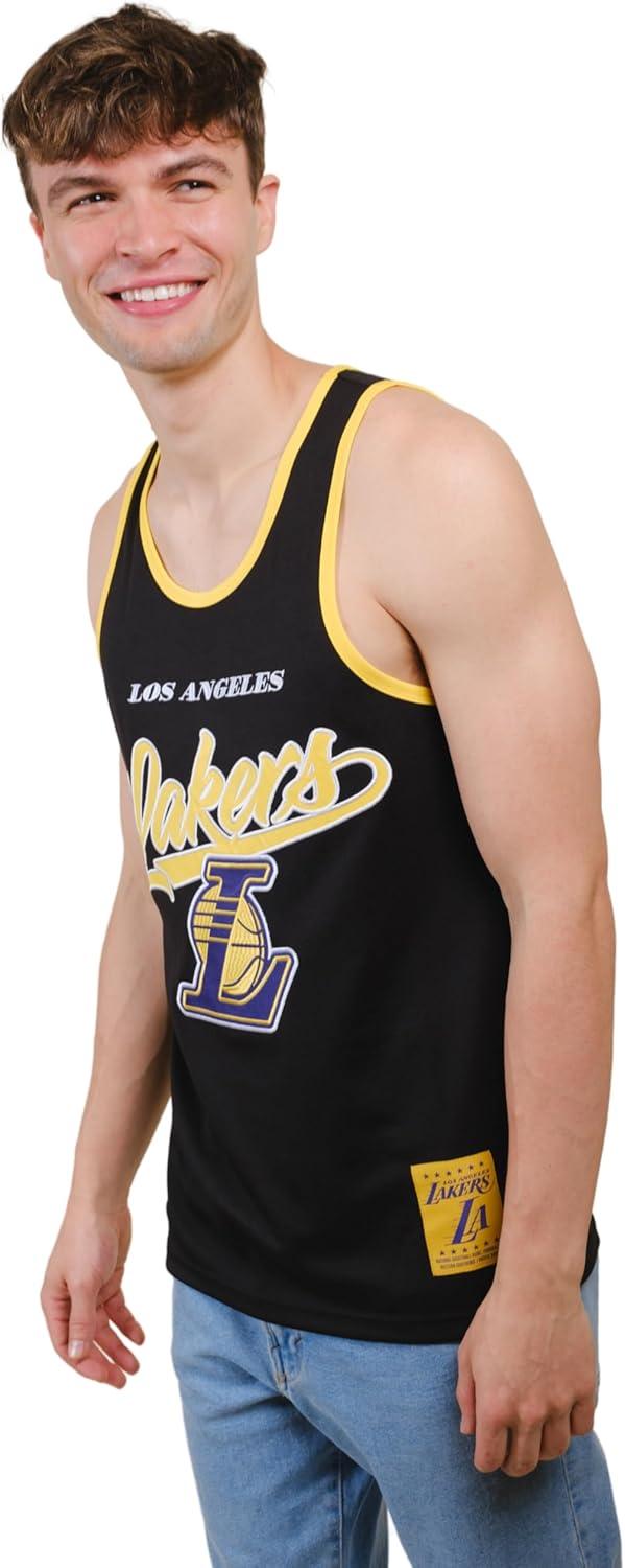 Ultra Game NBA Los Angeles Lakers Tank Top Mesh Sleeveless Muscle T-Shirt|Los Angeles Lakers - UltraGameShop