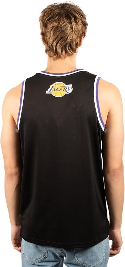 Ultra Game NBA Los Angeles Lakers Men's Sleeveless Mesh Tank Top Muscle T-Shirt|Los Angeles Lakers - UltraGameShop
