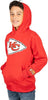 Ultra Game NFL Kansas City Chiefs Youth Extra Soft Fleece Pullover Hoodie Sweatshirt|Kansas City Chiefs