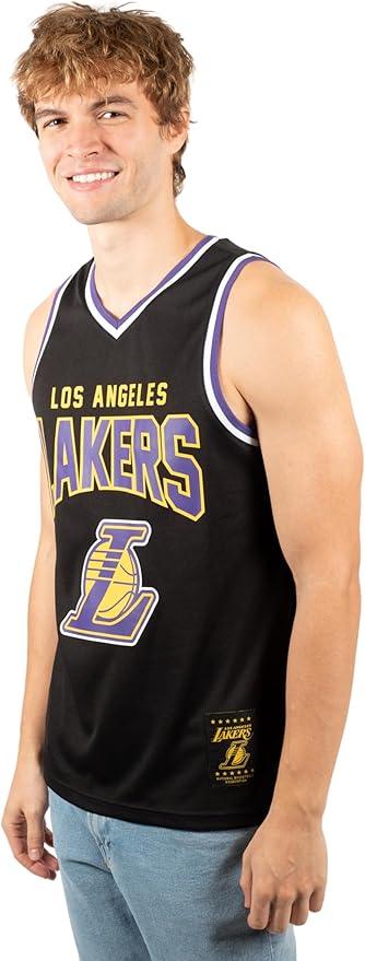 Ultra Game NBA Los Angeles Lakers Men's Sleeveless Mesh Tank Top Muscle T-Shirt|Los Angeles Lakers - UltraGameShop
