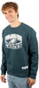 Ultra Game NFL Philadelphia Eagle Men's Super Soft Ultimate Crew Neck Sweatshirt|Philadelphia Eagle