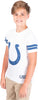 Ultra Game NFL Indianapolis Colts Youth Soft Mesh Vintage Jersey T-Shirt|Indianapolis Colts