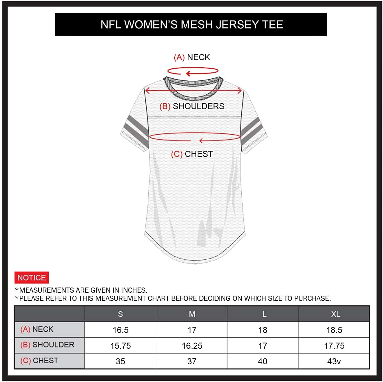 Ultra Game NFL New York Giants Womens Soft Mesh Jersey Varsity Tee Shirt|New York Giants