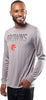 Ultra Game NFL Cleveland Browns Mens Active Quick Dry Long Sleeve T-Shirt|Cleveland Browns