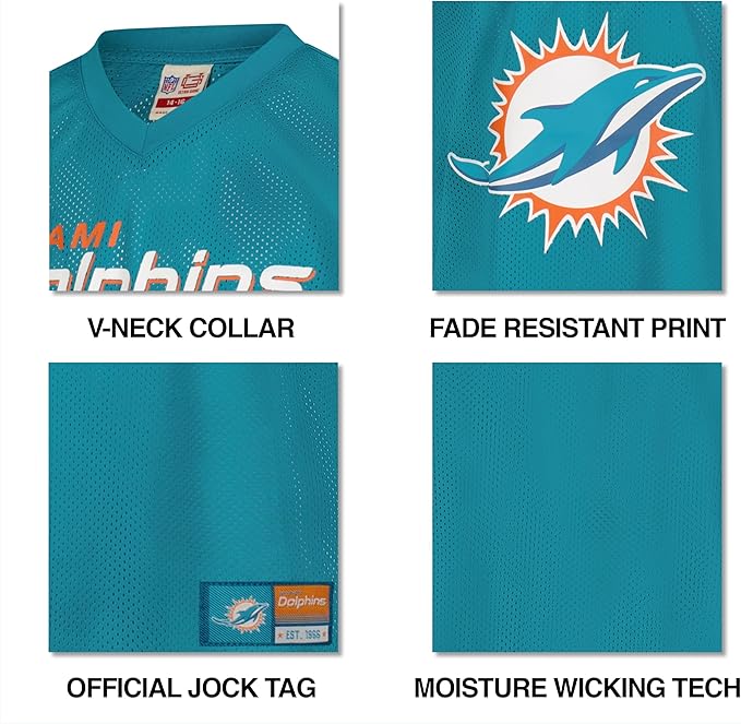 Ultra Game Youth NFL Official Super Soft Supreme Jersey Shirt|Atlanta Falcons