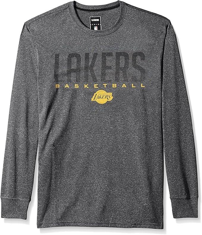 Ultra Game NBA Los Angeles Lakers Men's Super Soft Game Day Long Sleeve T-Shirt |Los Angeles Lakers - UltraGameShop