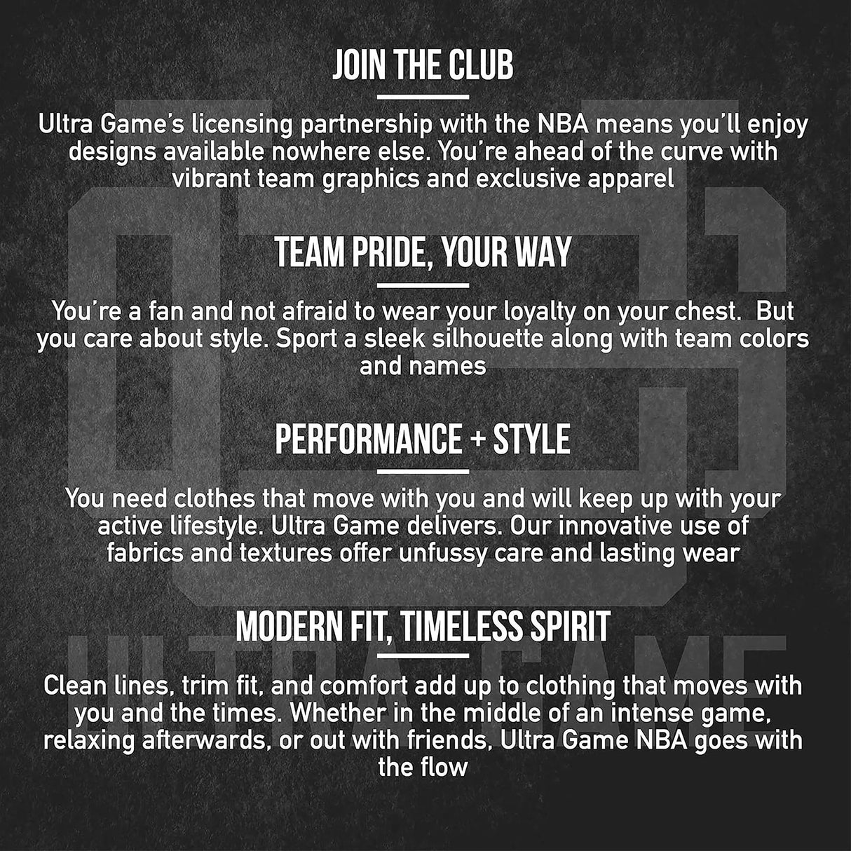 Ultra Game Men's NBA Official Super Soft Game Day Long Sleeve T-Shirt | Houston Rockets