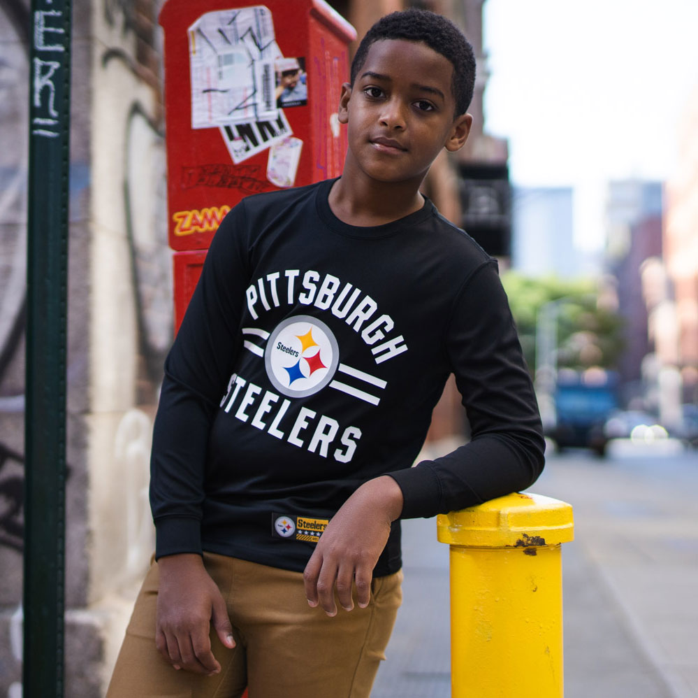 Ultra Game Youth NFL Official Super Soft Supreme Long Sleeve T-Shirt | Buffalo Bills