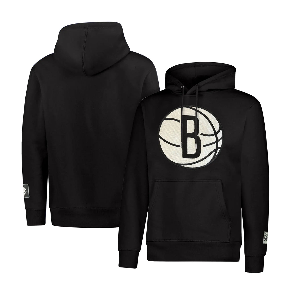 Ultra Game Adults NBA Official Court Classic Hoodie Sweatshirt - Supremely Soft | Brooklyn Nets