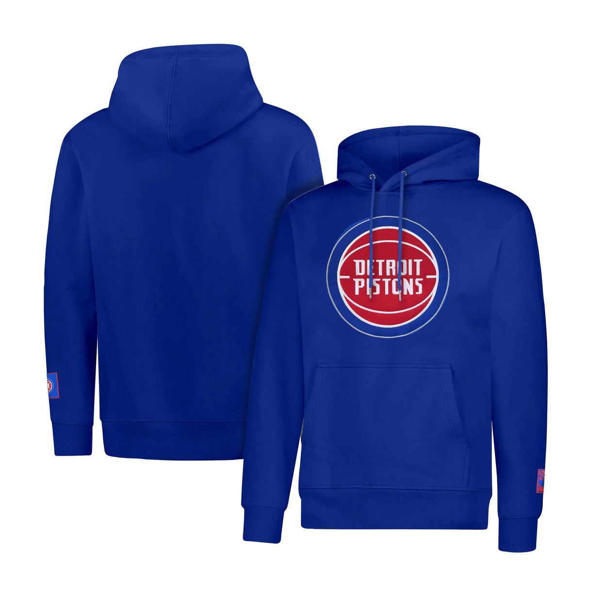 Ultra Game Adults NBA Official Court Classic Hoodie Sweatshirt - Supremely Soft | Detroit Pistons