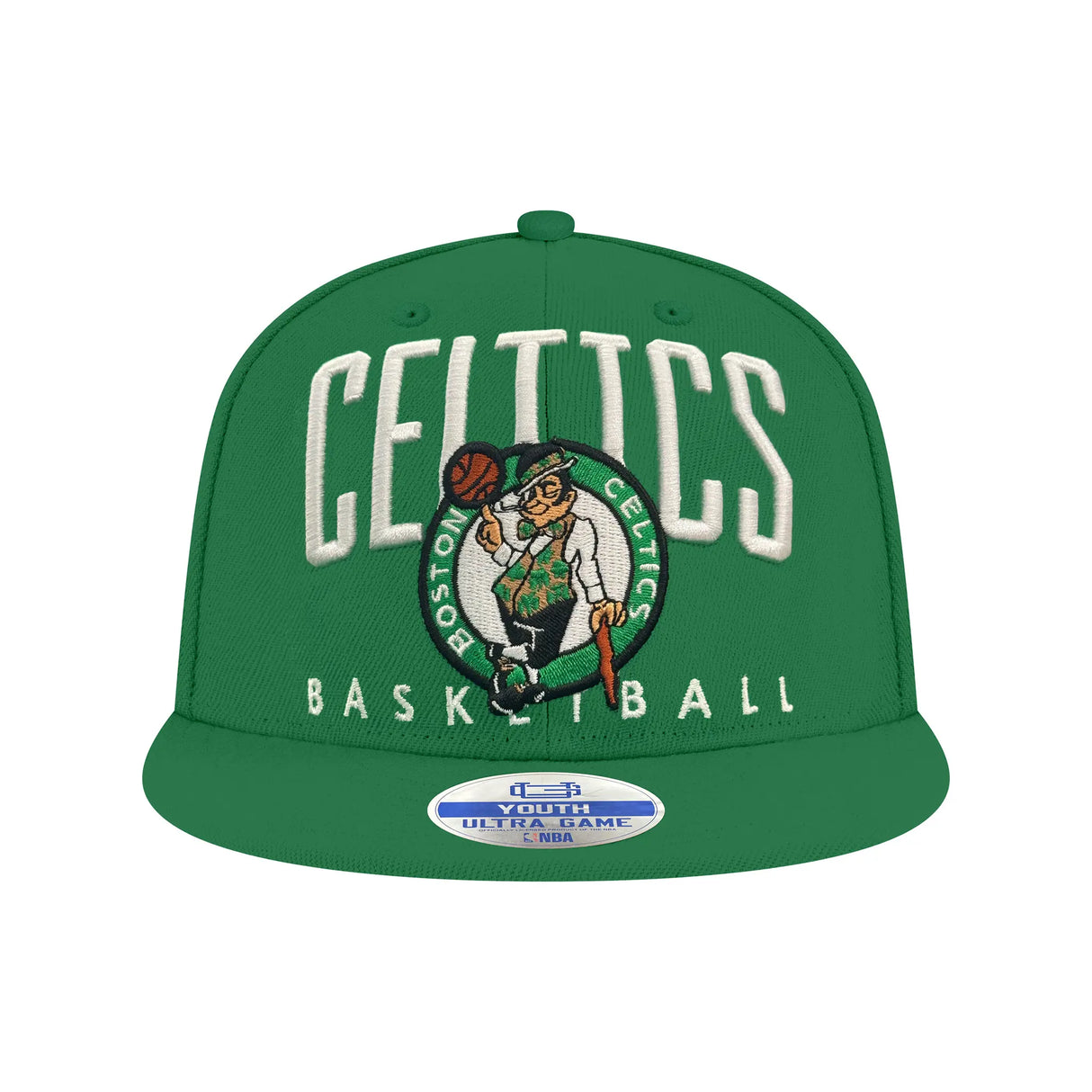 Ultra Game Youth NBA Official 8-20 Teamster Ultimate Baseball Cap Hat | Boston Celtics