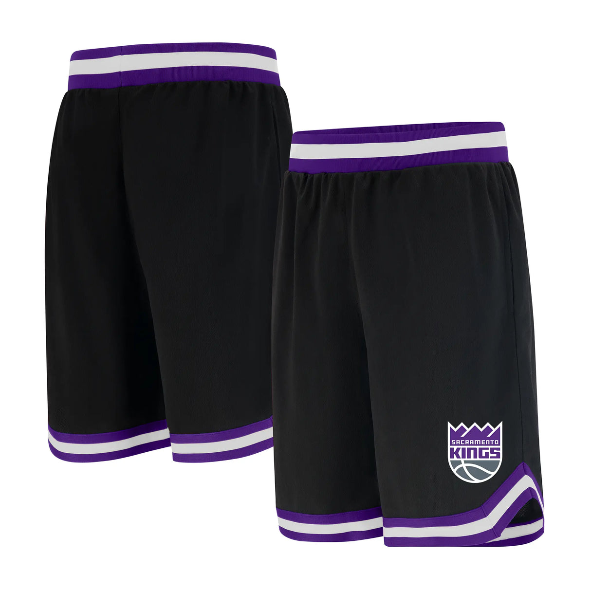 Ultra Game Boys NBA Official Soft Air Mesh Premium Basketball Shorts - Classic Fit | Sacramento Kings