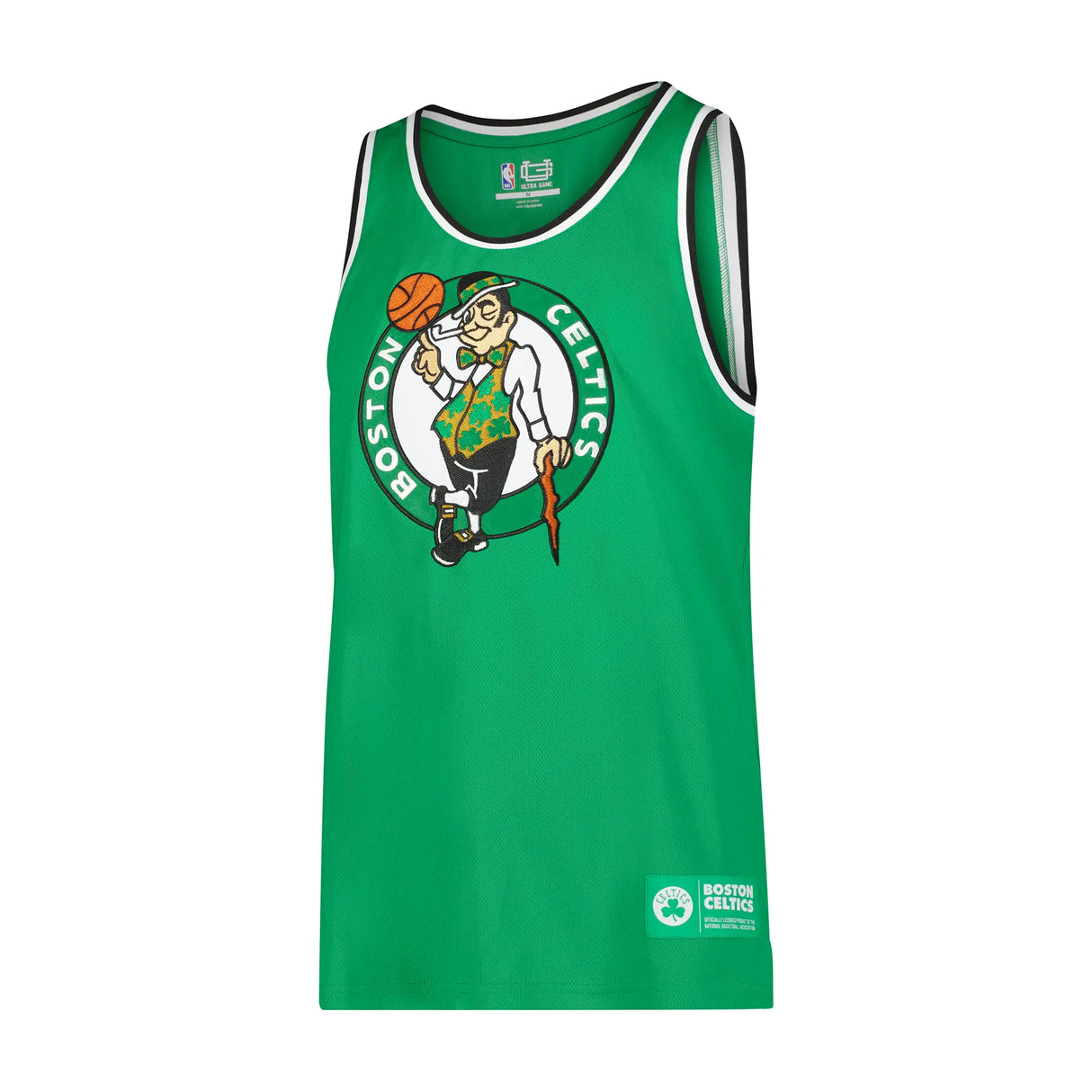 Ultra Game Men's NBA Official Super Soft Jersey Tank Top Muscle T-Shirt | Boston Celtics