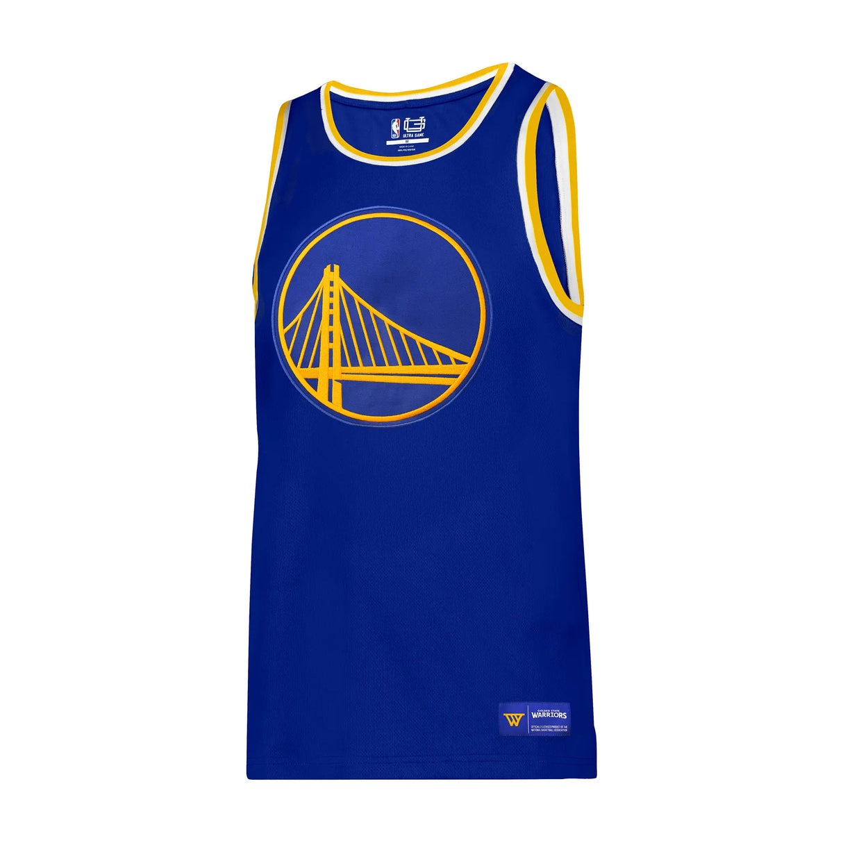 Ultra Game Men's NBA Official Super Soft Jersey Tank Top Muscle T-Shirt | Golden State Warriors