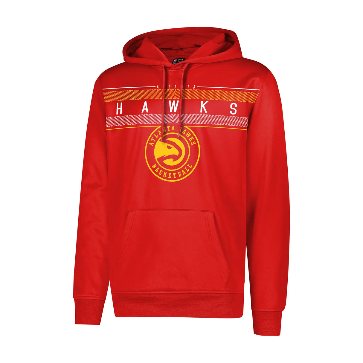 Ultra Game Men's NBA Official Super Soft Midtown Hoodie Sweatshirt | Atlanta Hawks