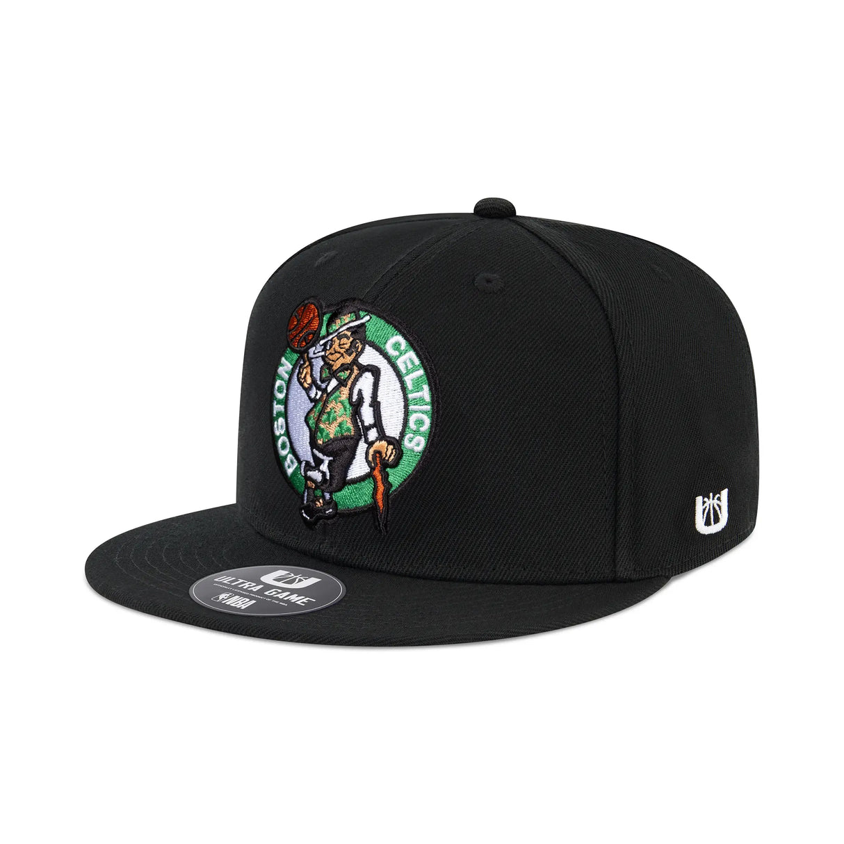 Ultra Game Men’s NBA Official Twill Snap Back Ultimate Baseball Cap Hat | Boston Celtics