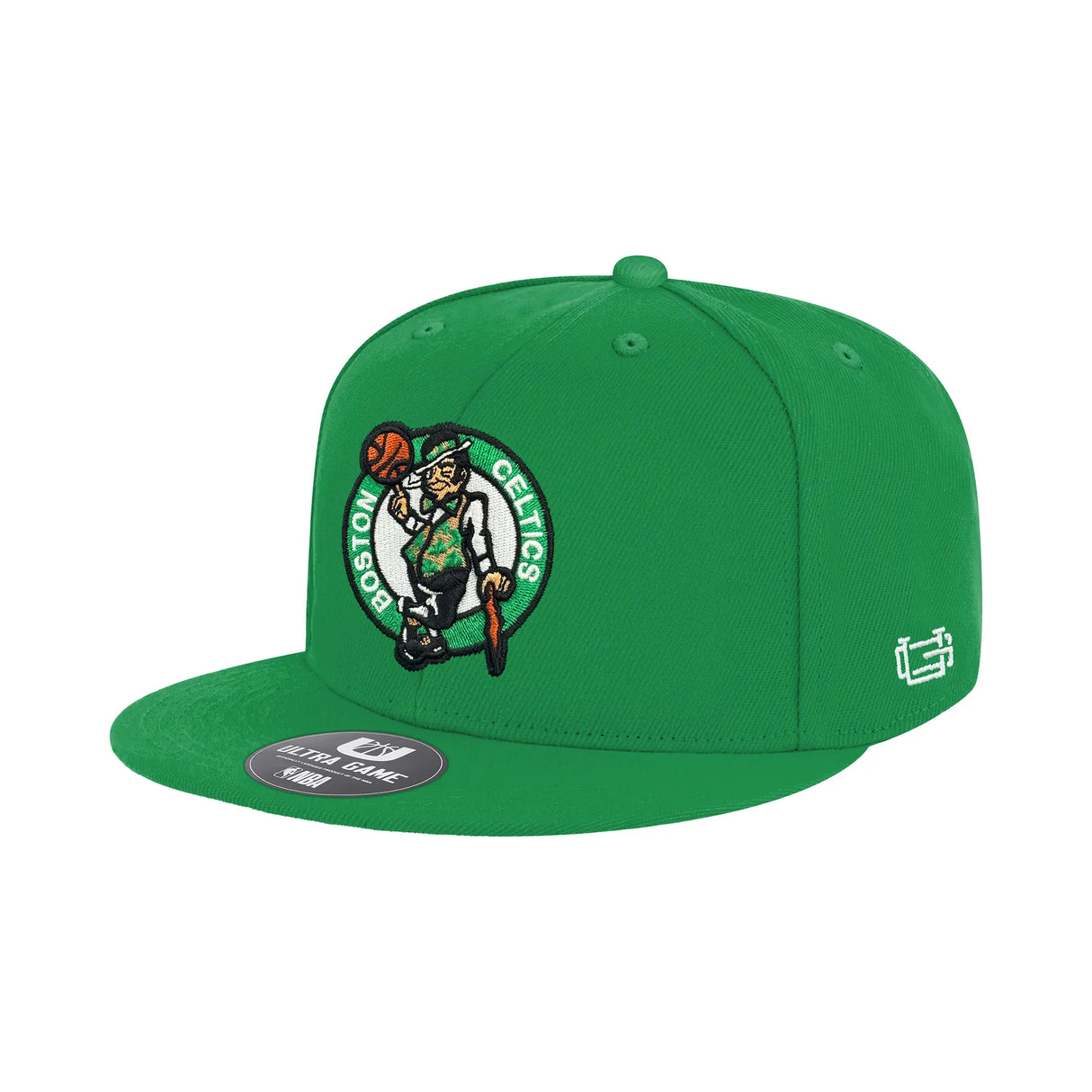 Ultra Game Men’s NBA Official Twill Snap Back Ultimate Baseball Cap Hat | Boston Celtics