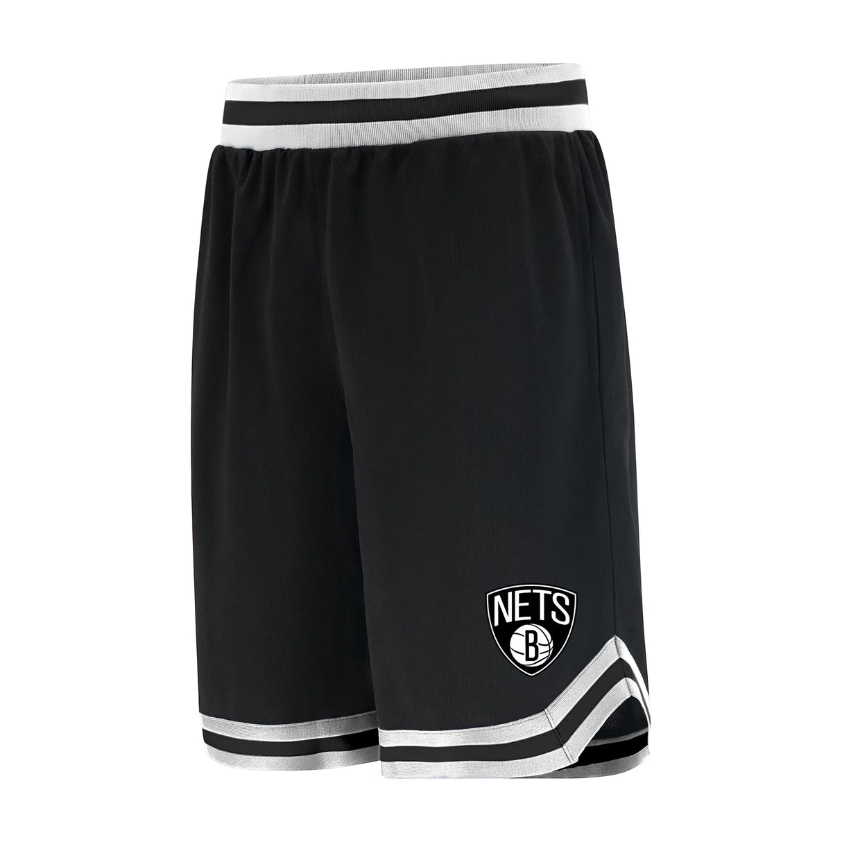 Ultra Game Men's NBA Official Soft Air Mesh Ultimate Basketball Shorts - OG Fit | Brooklyn Nets