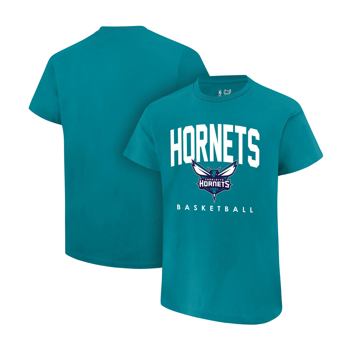 Ultra Game Men's NBA Official Super Soft Teamster Short Sleeve T-Shirt | Charlotte Hornets