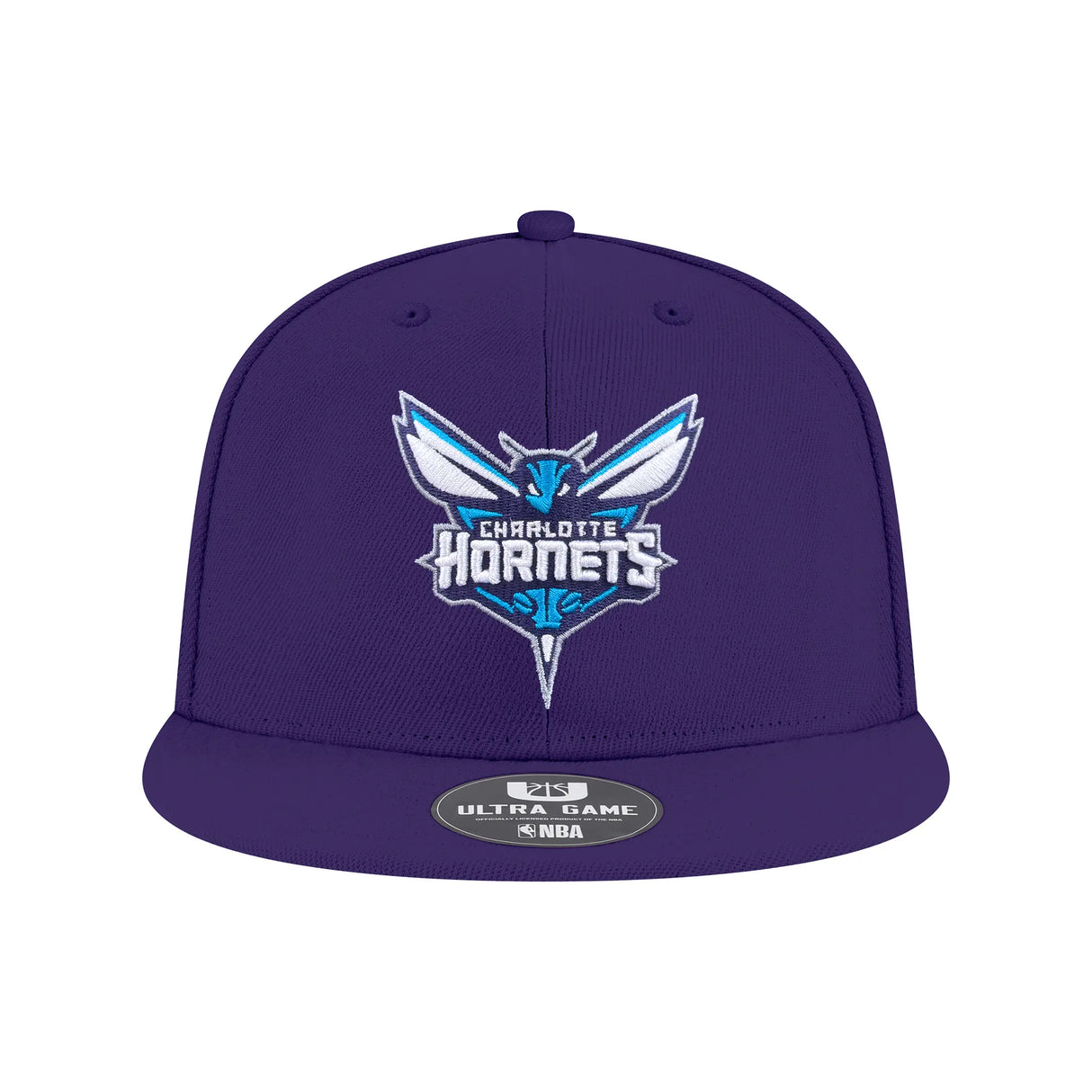 Ultra Game Men’s NBA Official Twill Snap Back Ultimate Baseball Cap Hat | Charlotte Hornets