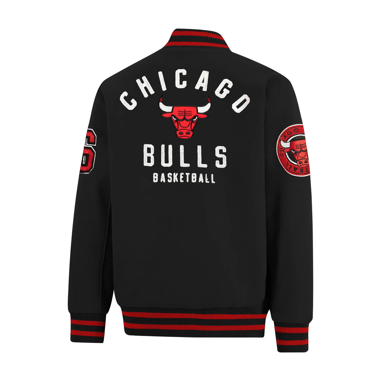 Ultra Game Men’s NBA Official Game Time Varsity Jacket | Chicago Bulls