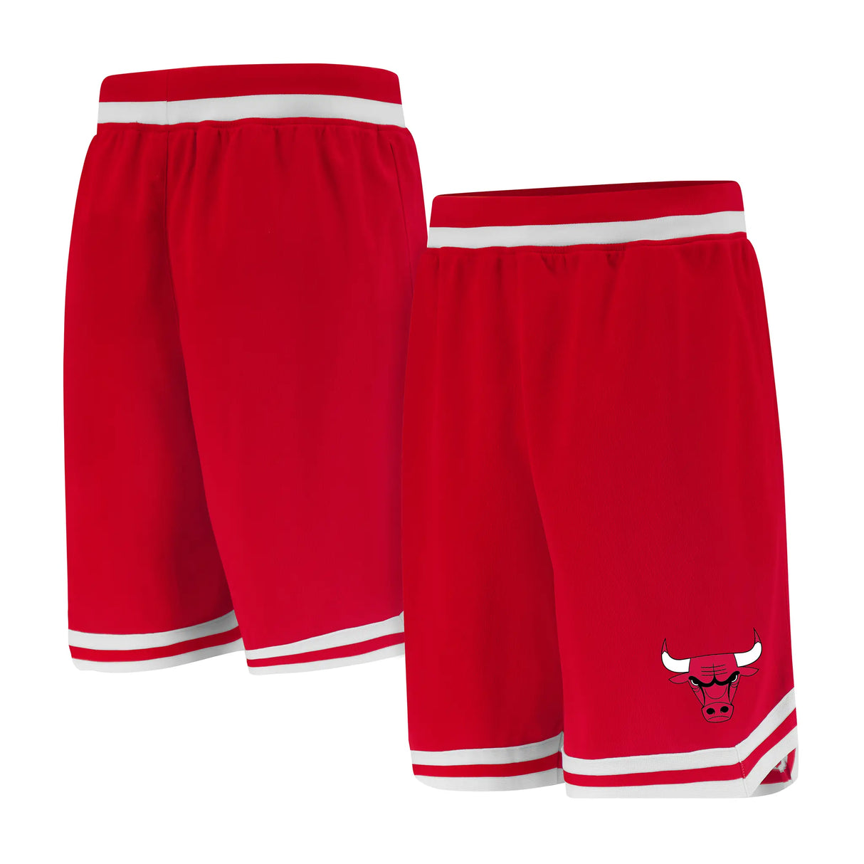 Ultra Game Men's NBA Official Soft Air Mesh Ultimate Basketball Shorts-Classic Fit | Chicago Bulls