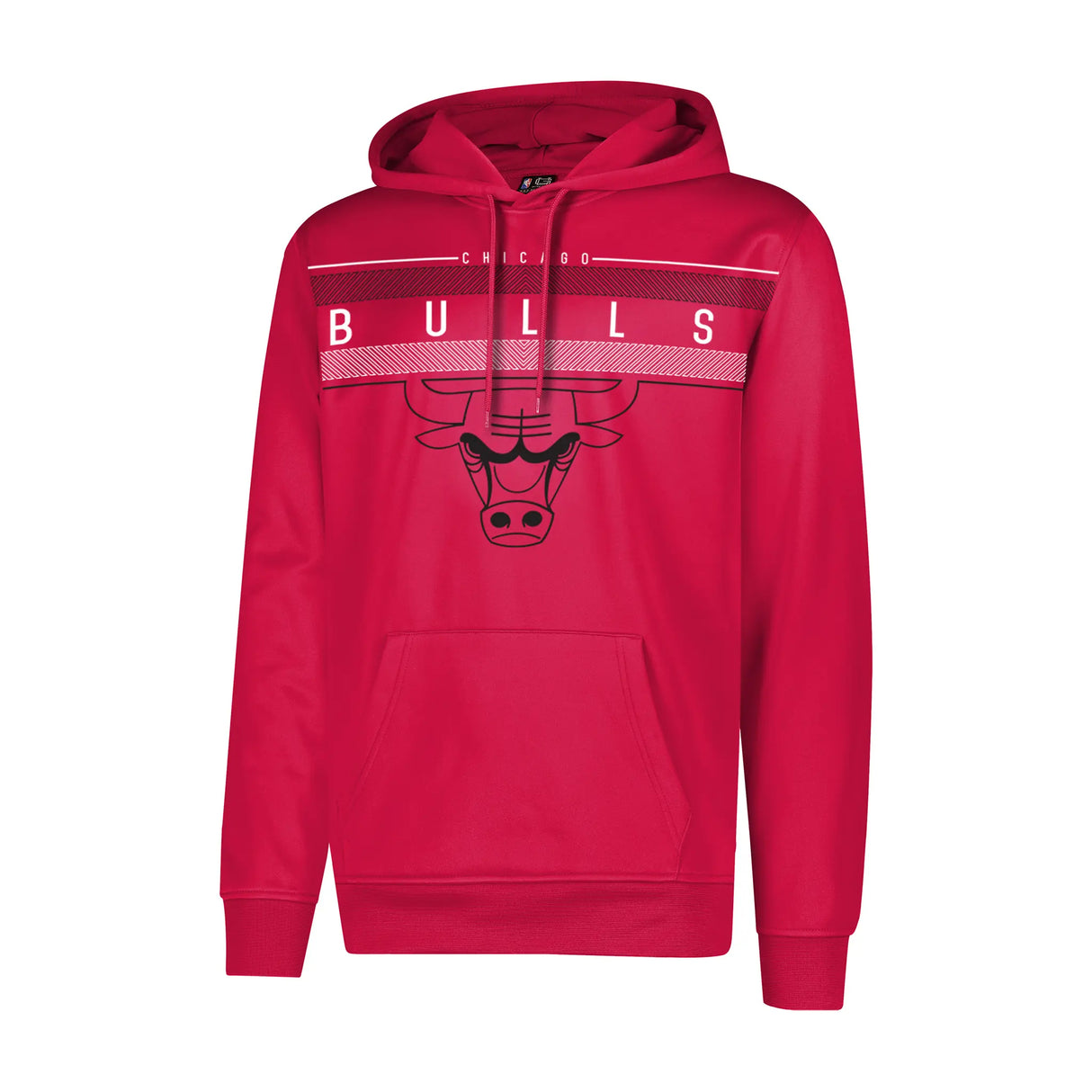 Ultra Game Men's NBA Official Super Soft Midtown Hoodie Sweatshirt | Chicago Bulls