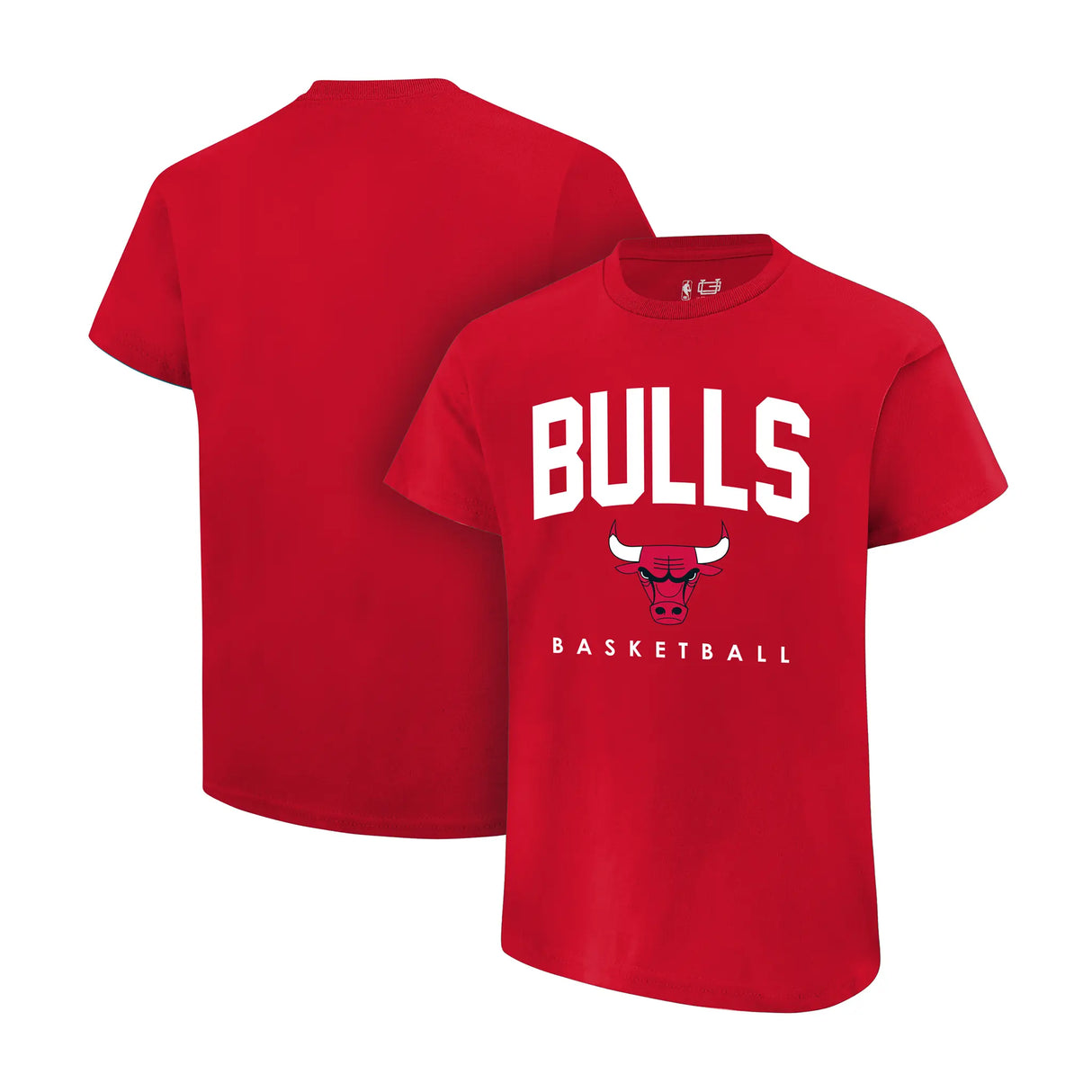 Ultra Game Men's NBA Official Super Soft Teamster Short Sleeve T-Shirt | Chicago Bulls