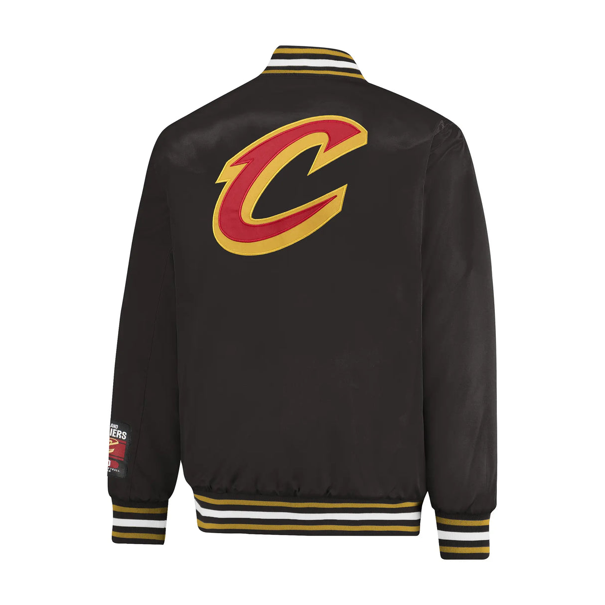 Ultra Game Mens NBA Official Smashing Records Satin Jacket | Cleveland Cavaliers
