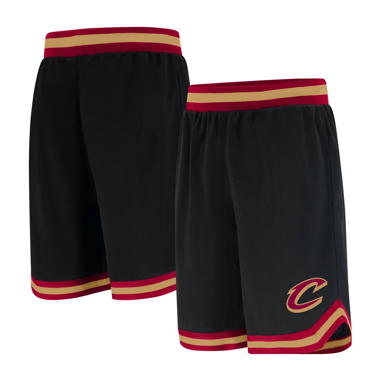 Ultra Game Men's NBA Official Soft Air Mesh Ultimate Basketball Shorts - OG Fit | Cleveland Cavaliers