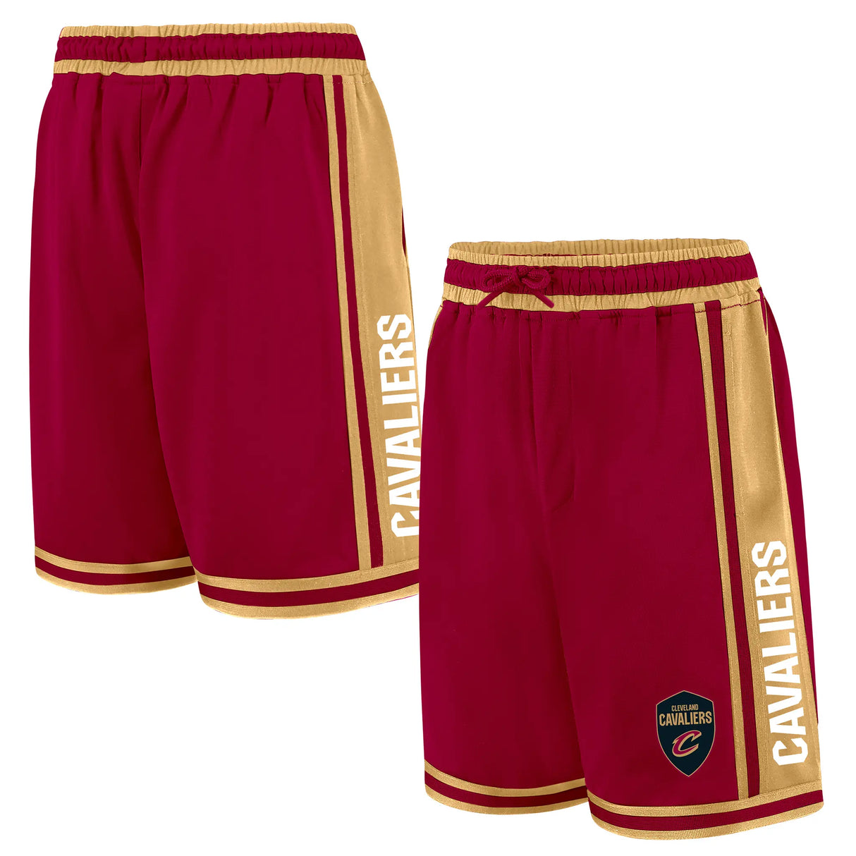 Ultra Game Men's NBA Official Super Soft Air Mesh Game Day Basketball Shorts - Classic Fit | Cleveland Cavaliers