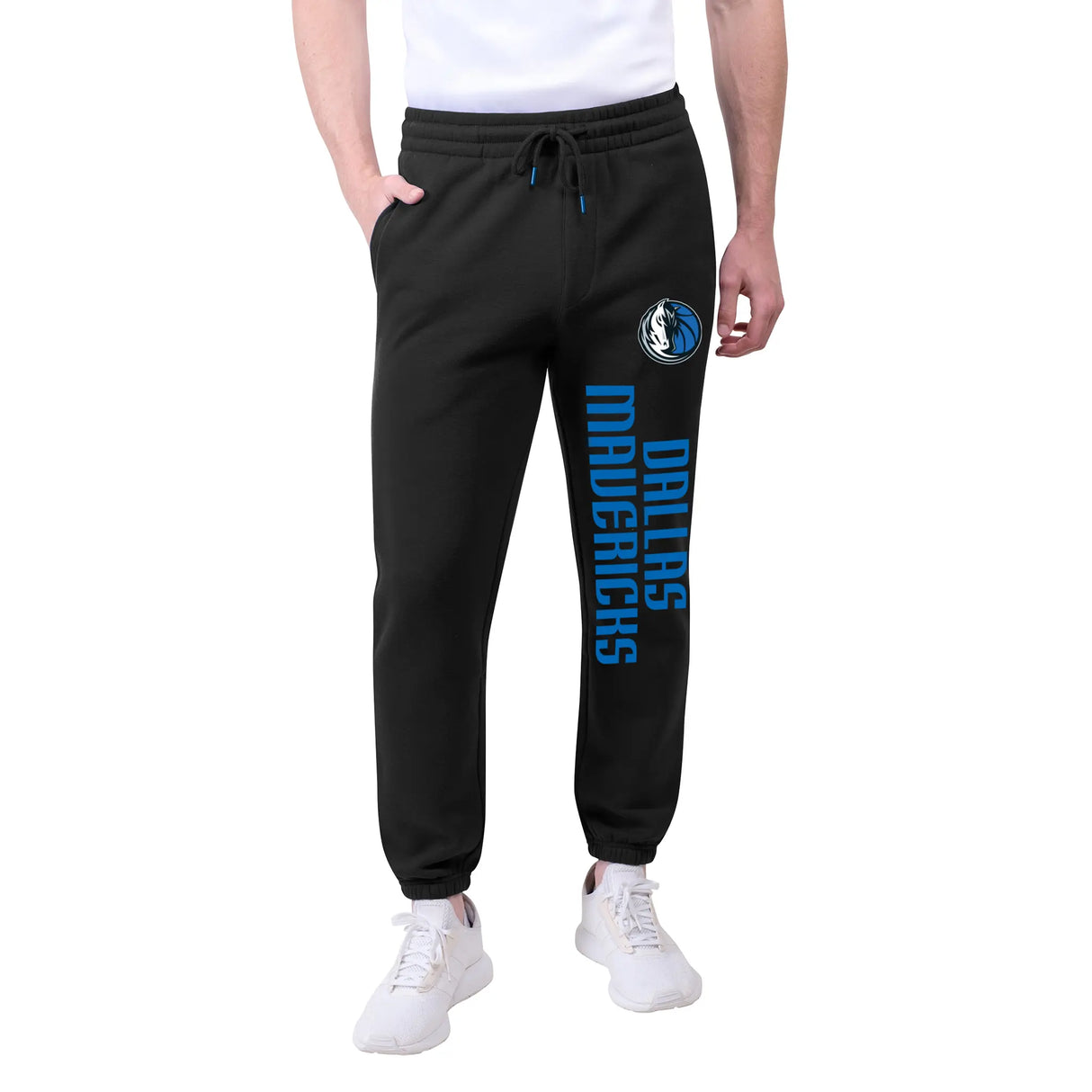 Ultra Game Men's NBA Official Super Soft Team Jogger Sweatpants | Dallas Mavericks