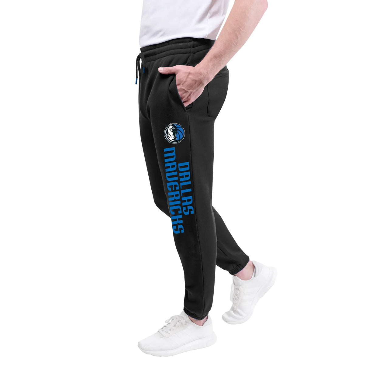 Ultra Game Men's NBA Official Super Soft Team Jogger Sweatpants | Dallas Mavericks