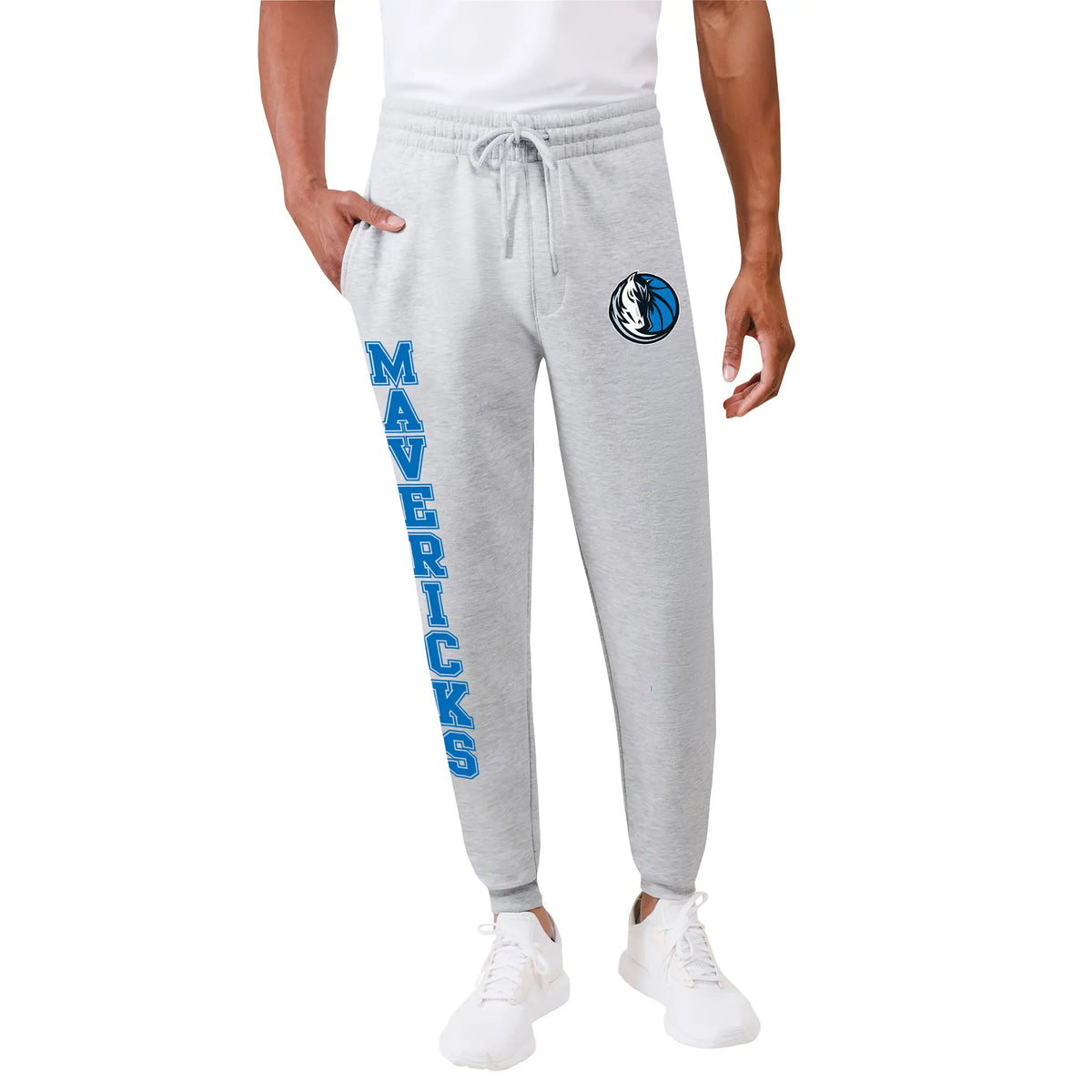 Ultra Game Men's NBA Official Super Soft Team Jogger Sweatpants | Dallas Mavericks