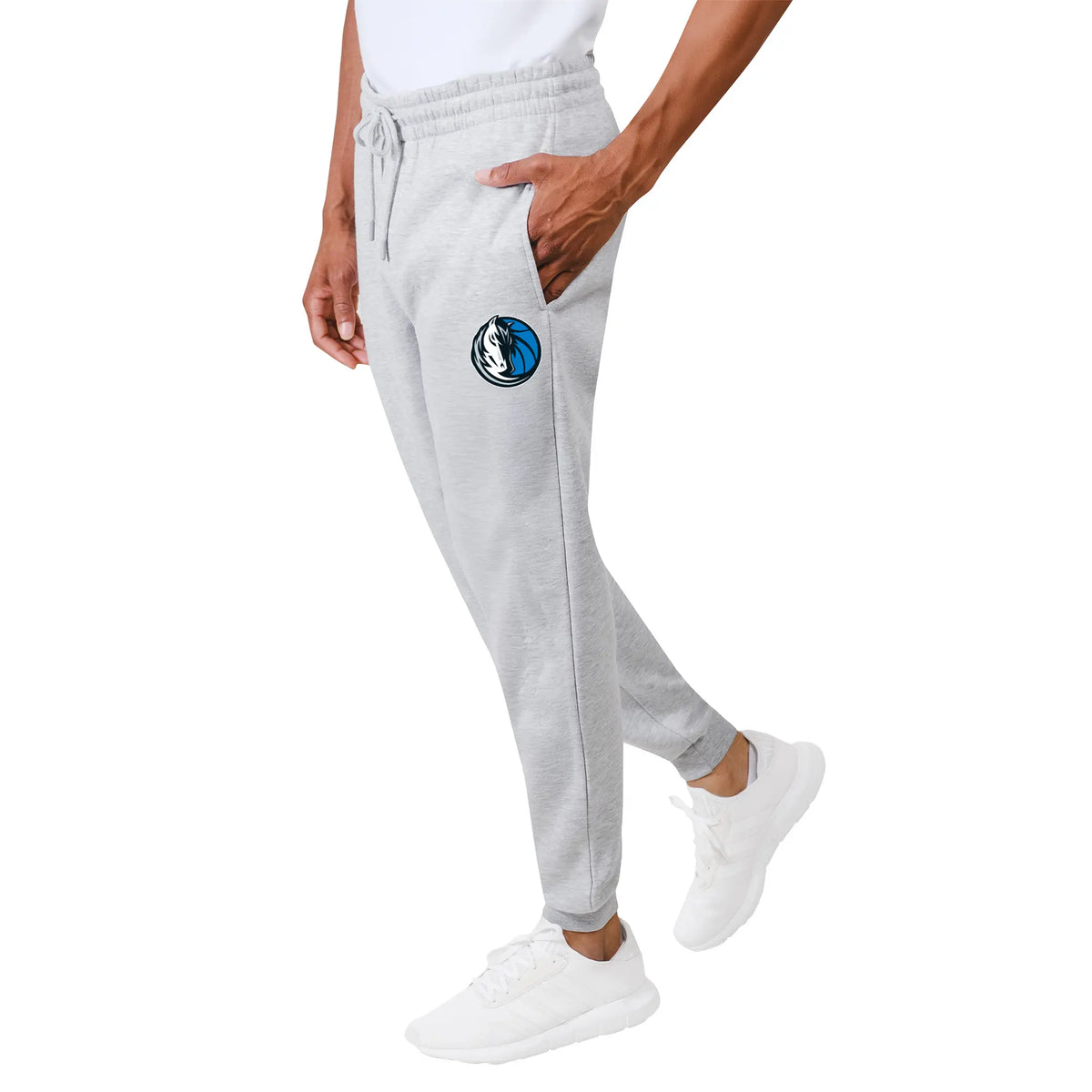 Ultra Game Men's NBA Official Super Soft Team Jogger Sweatpants | Dallas Mavericks