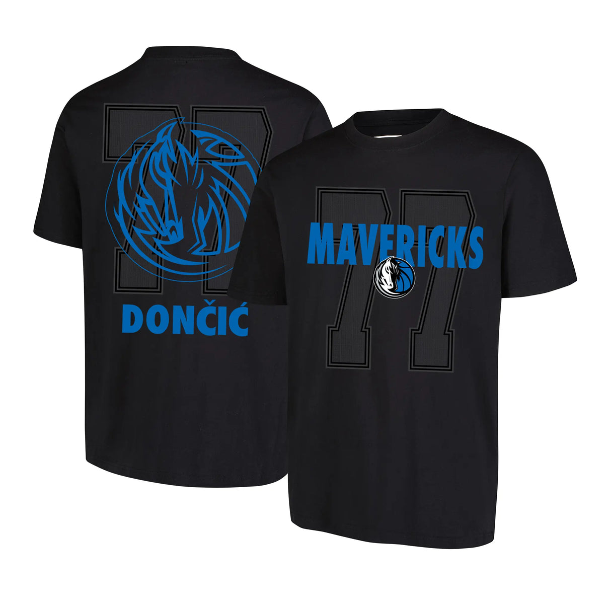 Ultra Game Men's NBA Official Super Soft Fly High Players T-Shirt | Dallas Mavericks - Luka Dončić