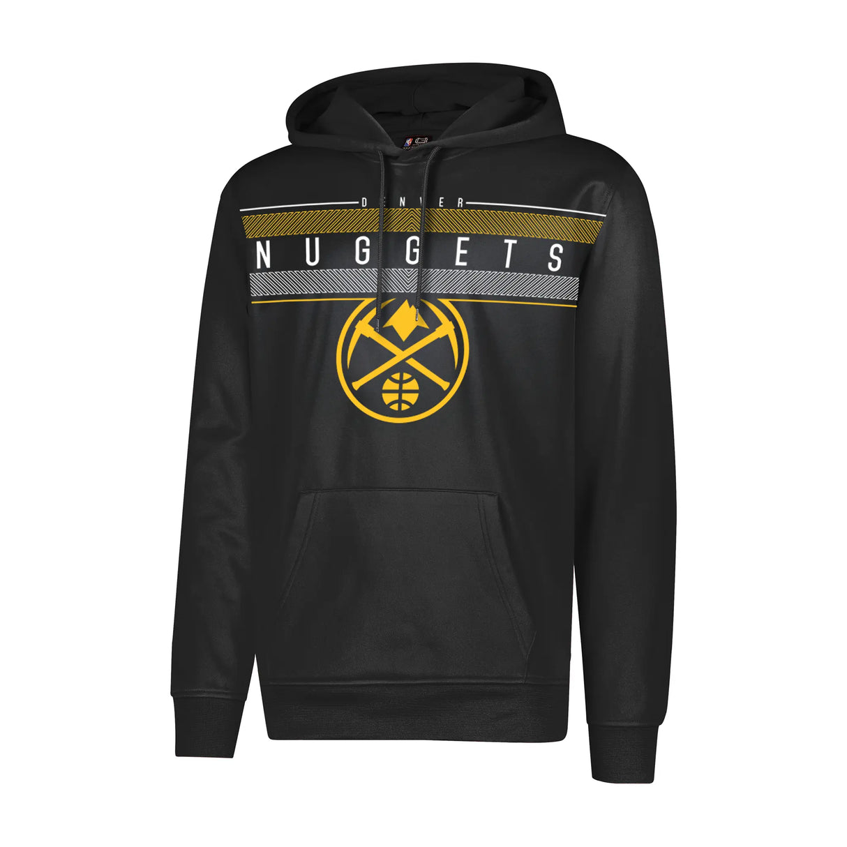 Ultra Game Men's NBA Official Super Soft Midtown Hoodie Sweatshirt | Denver Nuggets