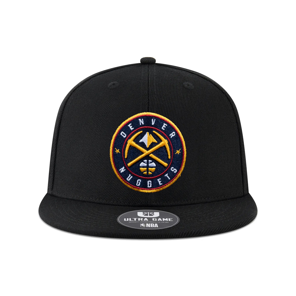 Ultra Game Men’s NBA Official Twill Snap Back Ultimate Baseball Cap Hat | Denver Nuggets