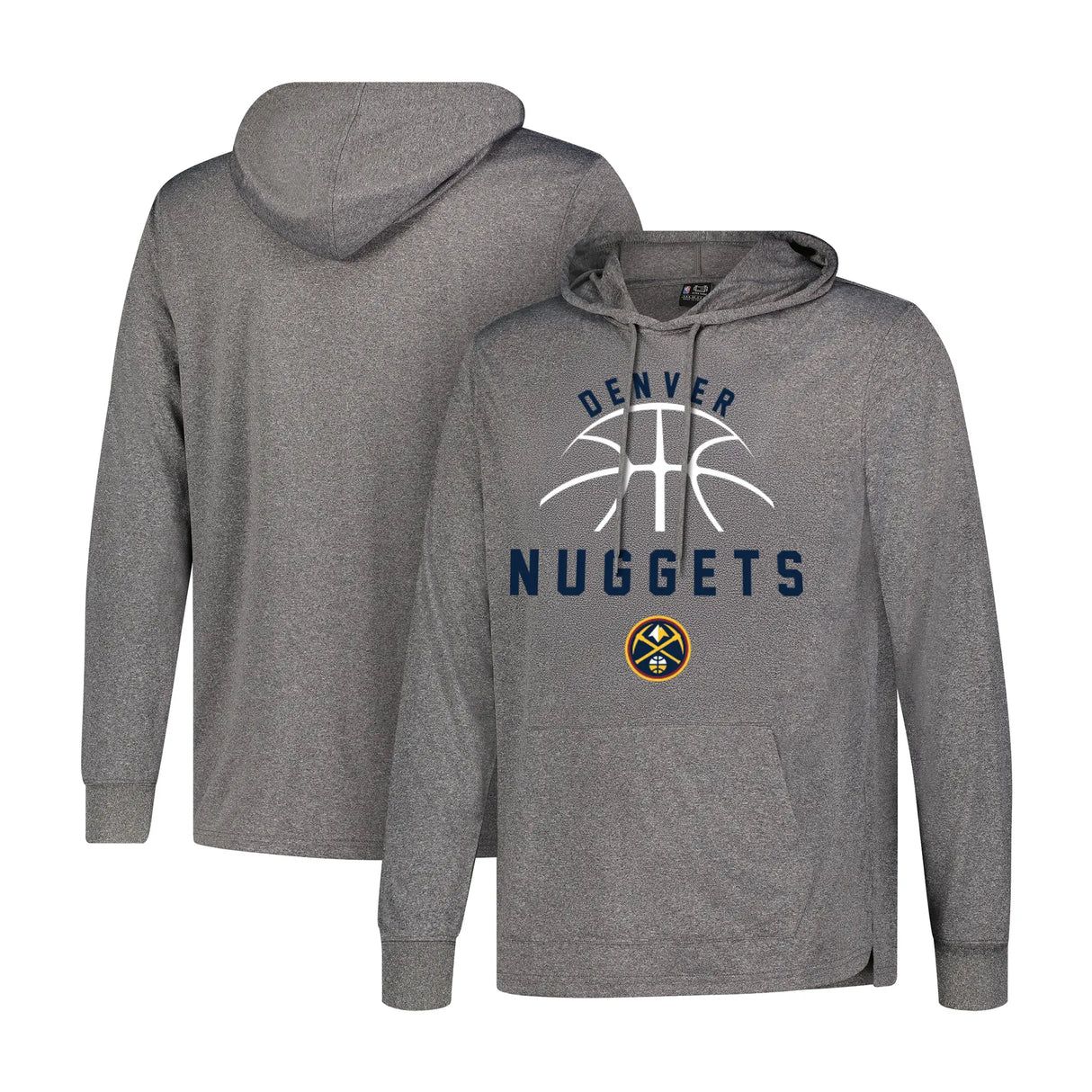 Ultra Game Men's NBA Official Super Soft Lightweight Hoodie Sweatshirt | Denver Nuggets