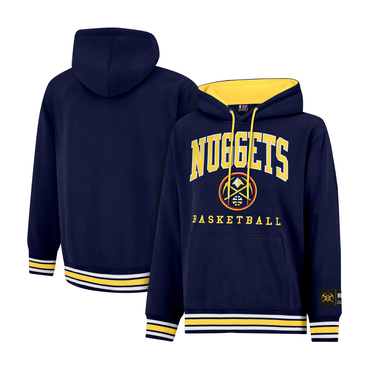 Ultra Game Mens NBA Official Premium Quality MVP Hoodie Sweatshirt | Denver Nuggets