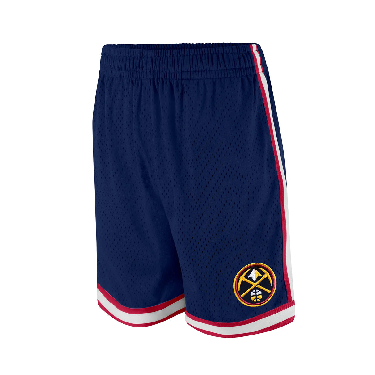 Ultra Game Men's NBA Official Supremely Soft Air Mesh Basketball Shorts - Classic Fit | Denver Nuggets