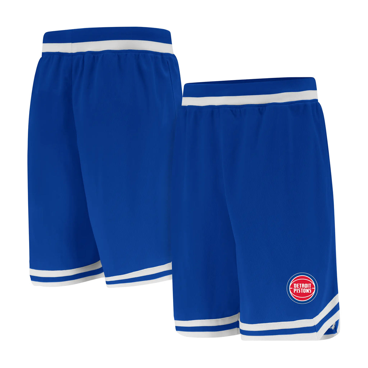 Ultra Game Men's NBA Official Soft Air Mesh Ultimate Basketball Shorts-Classic Fit | Detroit Pistons