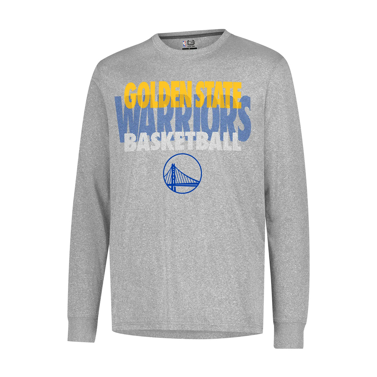 Ultra Game Men’s NBA Official Super Soft Supreme Long Sleeve T-Shirt | Golden State Warriors