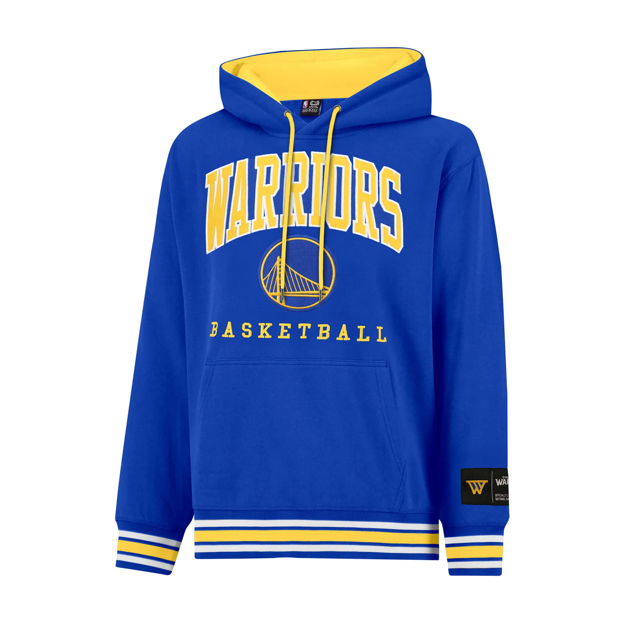 Ultra Game Mens NBA Official Premium Quality MVP Hoodie Sweatshirt | Golden State Warriors