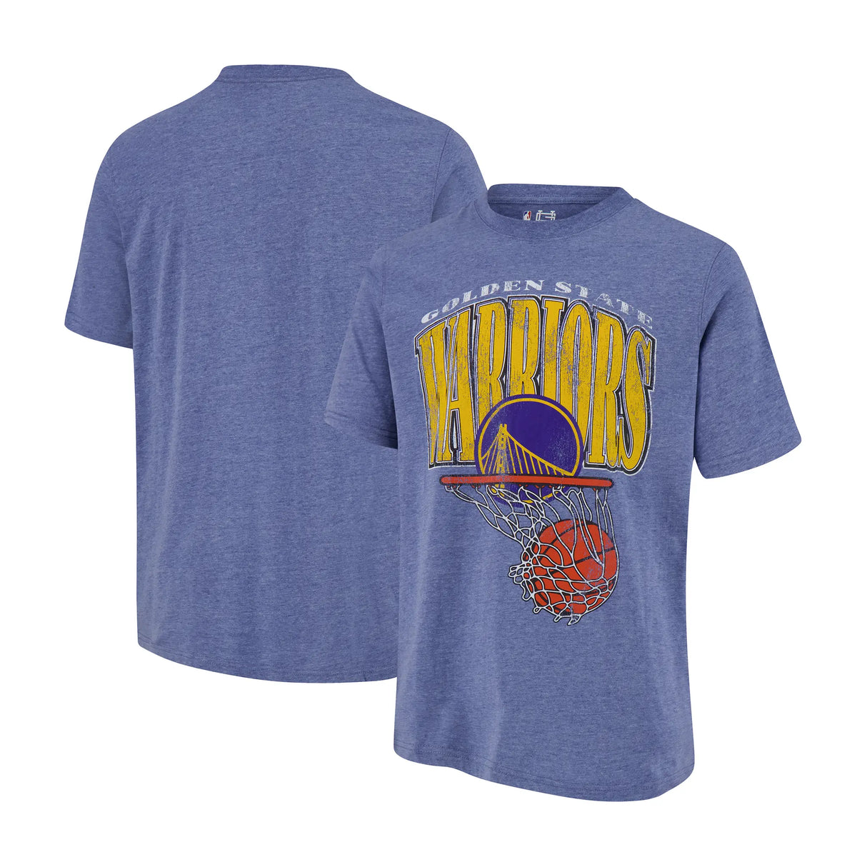 Ultra Game Men's NBA Official Hoops Short Sleeve T-Shirt | Golden State Warriors