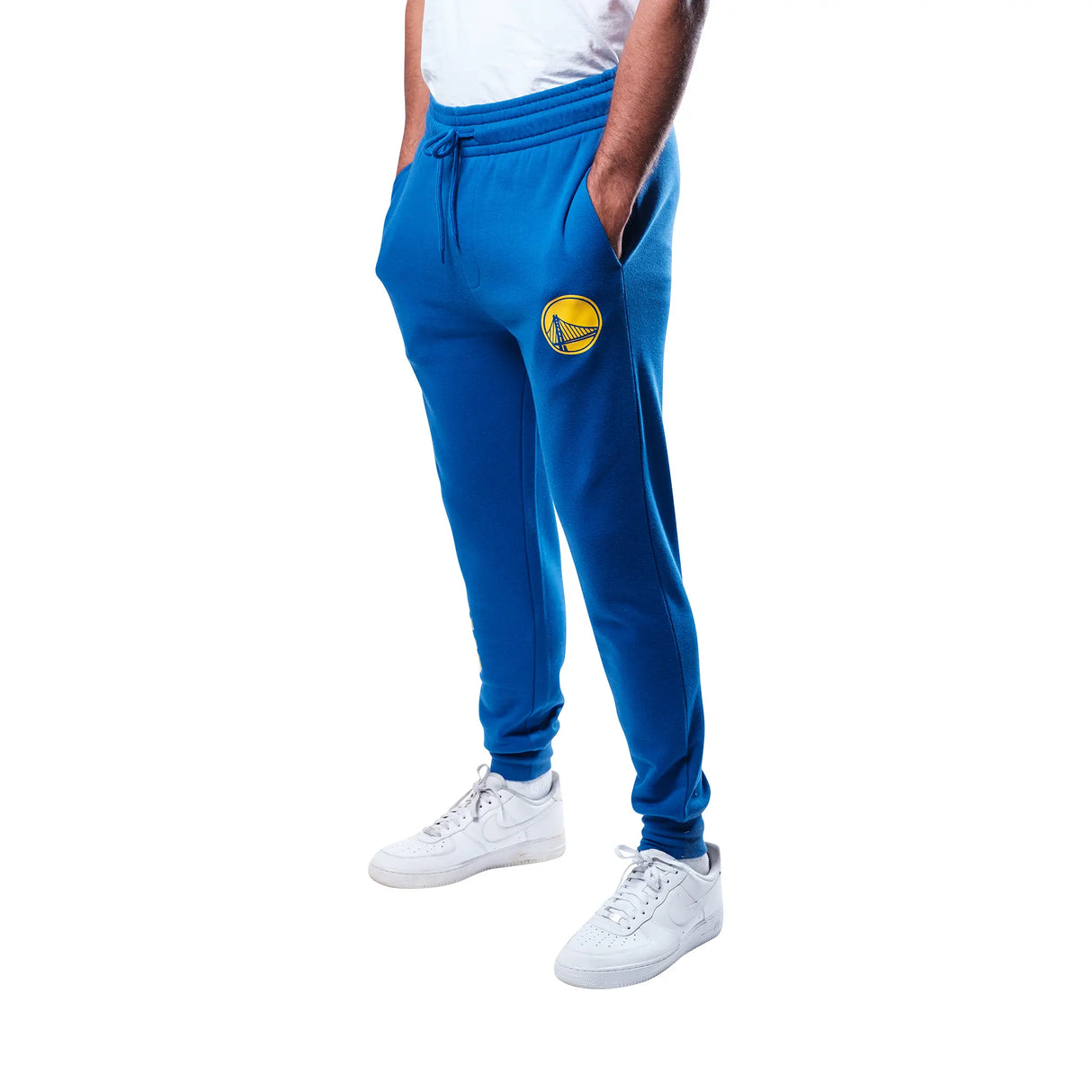 Ultra Game Men's NBA Official Super Soft Team Jogger Sweatpants | Golden State Warriors