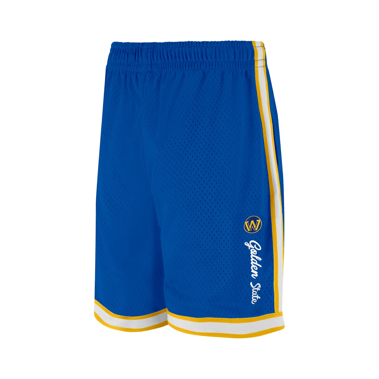 Ultra Game Men's NBA Official Supremely Soft Air Mesh Basketball Shorts - Classic Fit | Golden State Warriors